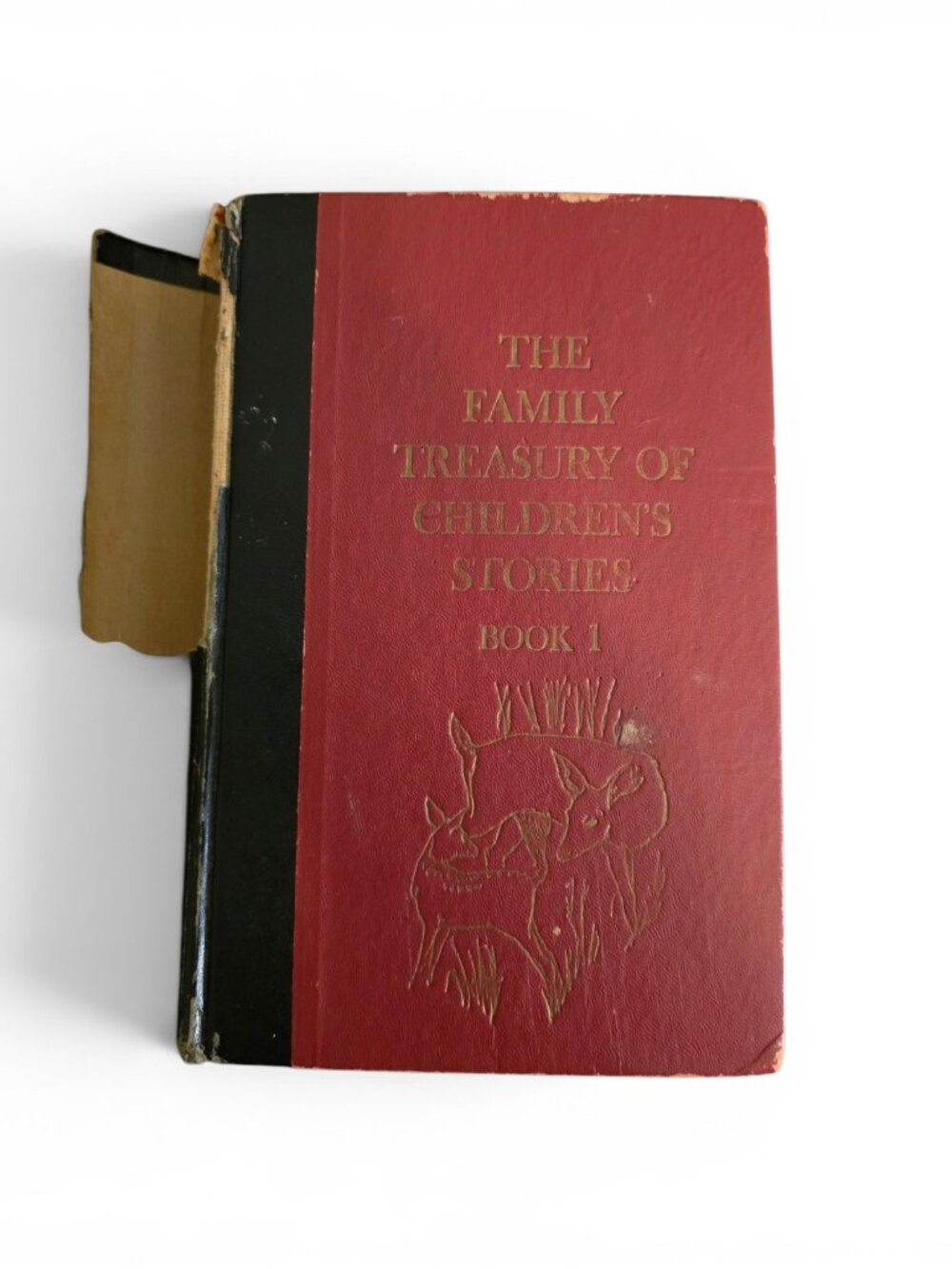 1956 Family Treasury of Children's Stories Book 1 Vintage Nursery Rhymes Songs I